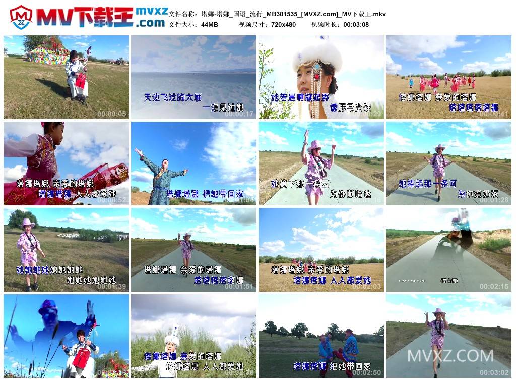 塔娜-塔娜_国语_流行_MB301535